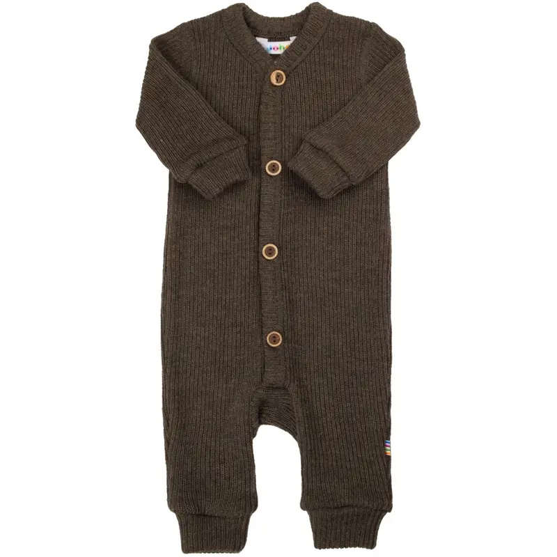 Joha Brown Melange Onesie 1
