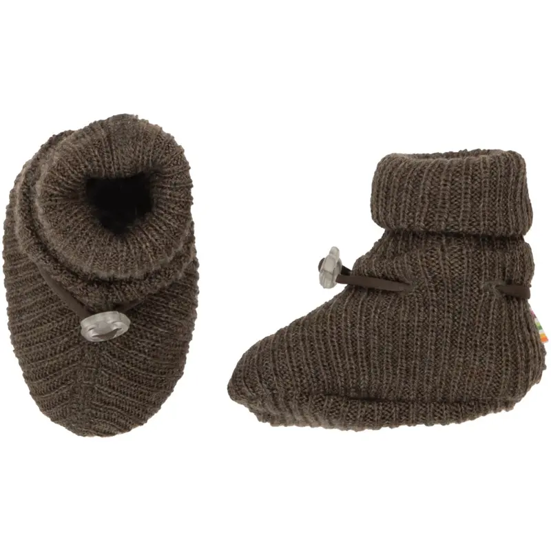 Joha Brown Melange Slippers Double Lags 1