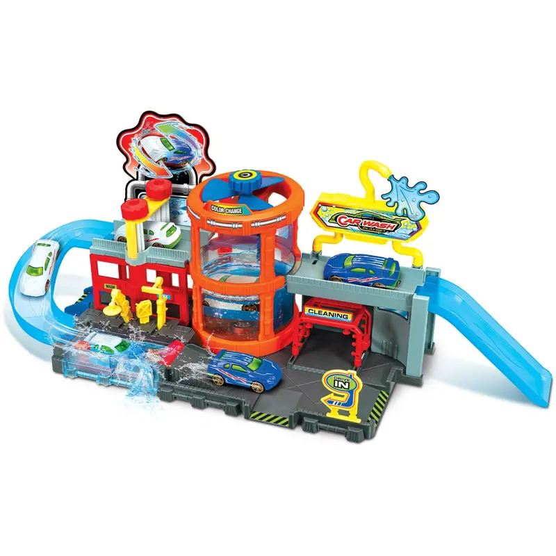 Junior Driver Car Wash Colour Change Playset 1