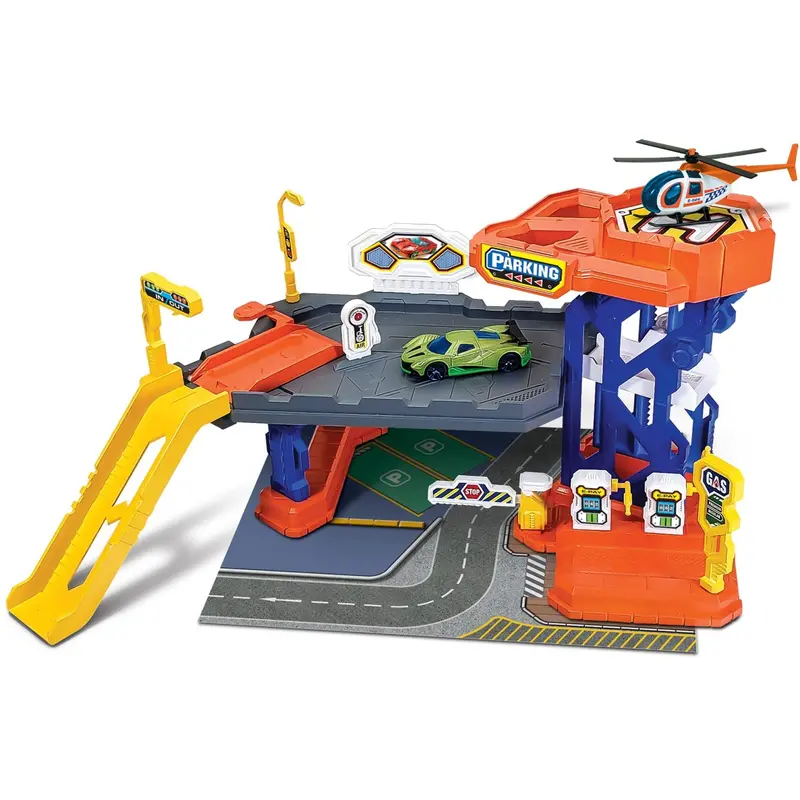 Junior Driver Parking Garage Playset 1