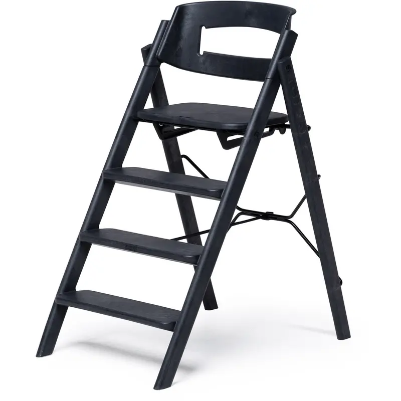 Kaos Charcoal Black Klapp High Chair Recycled 1