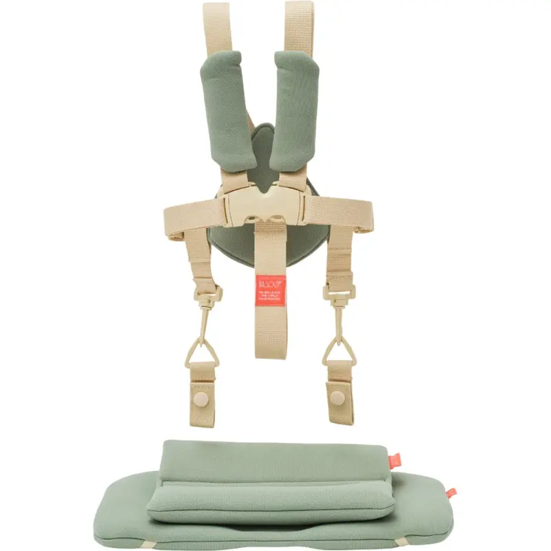 Kaos Mineral Green Klapp® Jr. Harness & Cushion Set 1