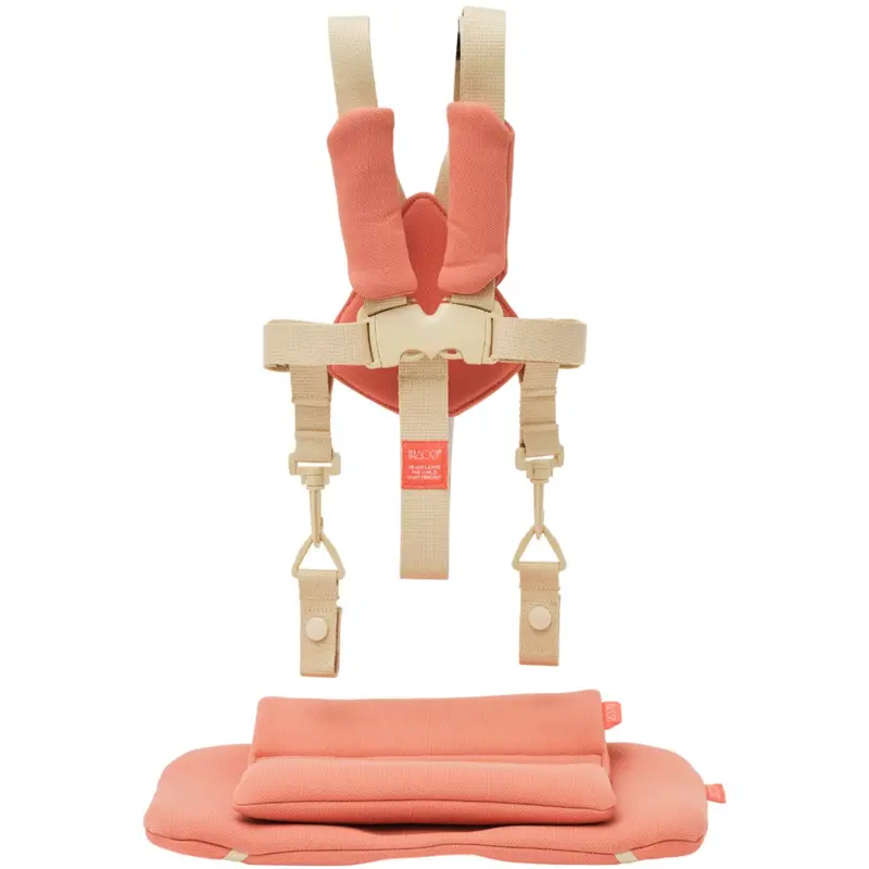 Kaos Terracotta Pink Klapp® Jr. Harness & Cushion Set 1