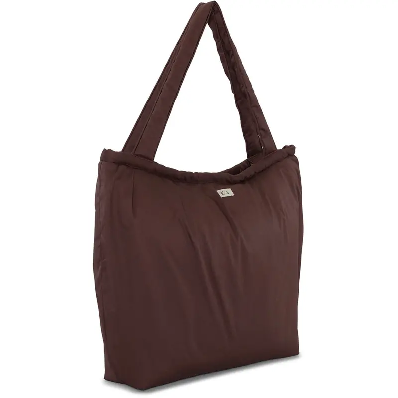 Kas Kopenhagen Brown Kas Multi Purpose Tote With Fold 1