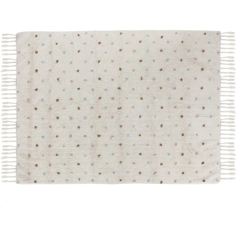 Kas Kopenhagen Natural Multi Dots Color Rug 120X160 1