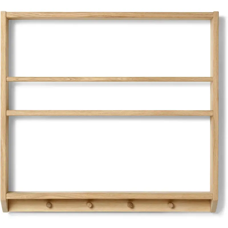 Kas Kopenhagen Natural Oil Eli Shelves With Hooks 1