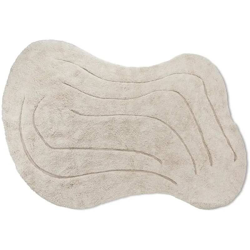 Kas Kopenhagen Natural Waves Rug 120X180 1