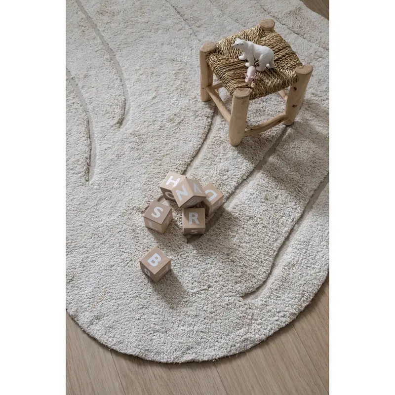 Kas Kopenhagen Natural Waves Rug 120X180 2