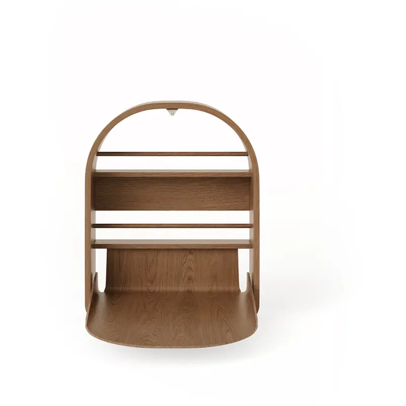 Kas Kopenhagen Smoked Oak Kai Wall Changing Table Smoked Oak 1