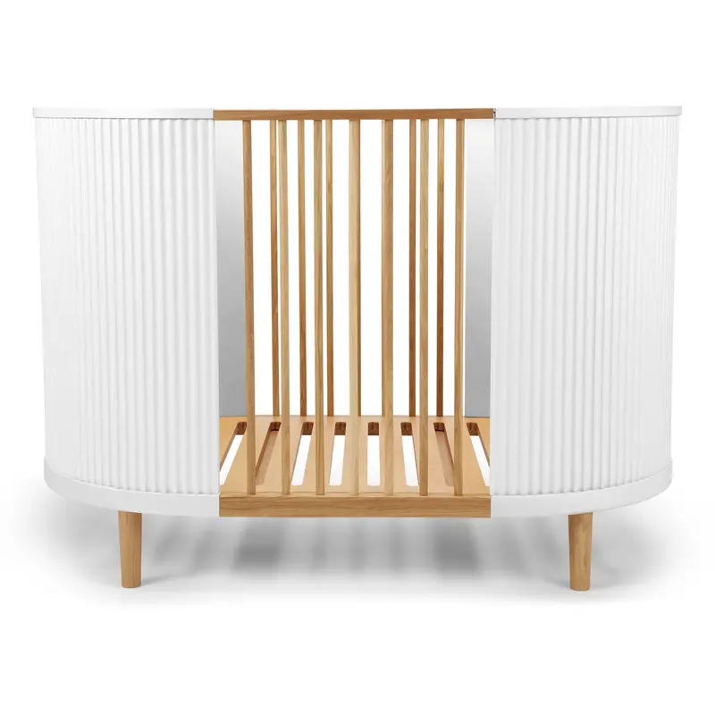 Kas Kopenhagen White Oak Kai Baby Cot 1