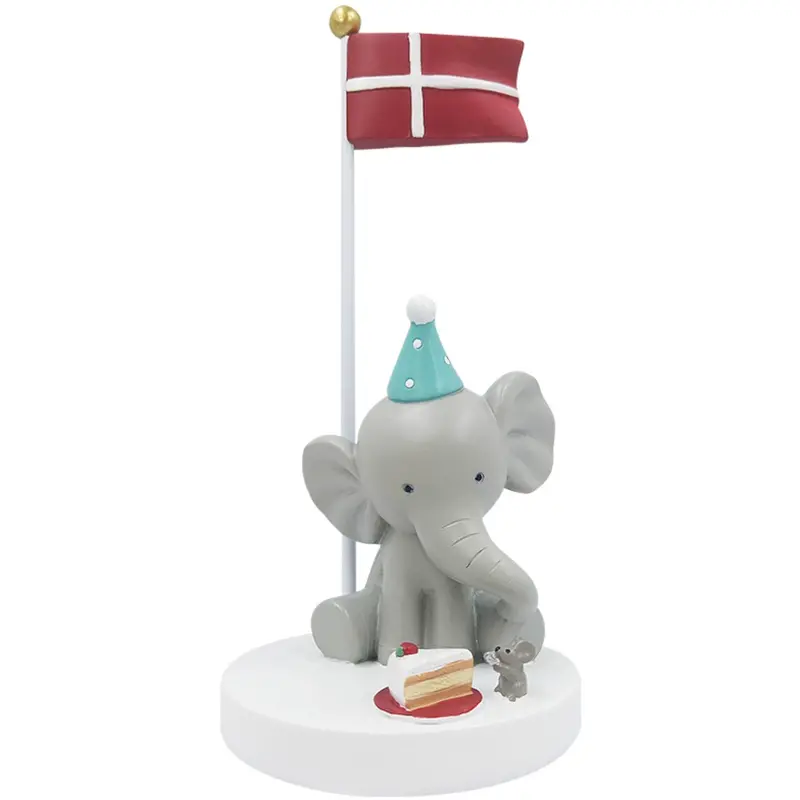 Kids By Friis Bordflag, Elefant With Mus Og Kage 1