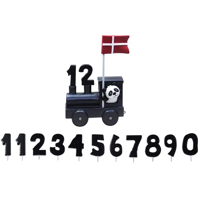 Kids By Friis Lokomotiv Til Navnetog, 11 Tal Og Flag 1