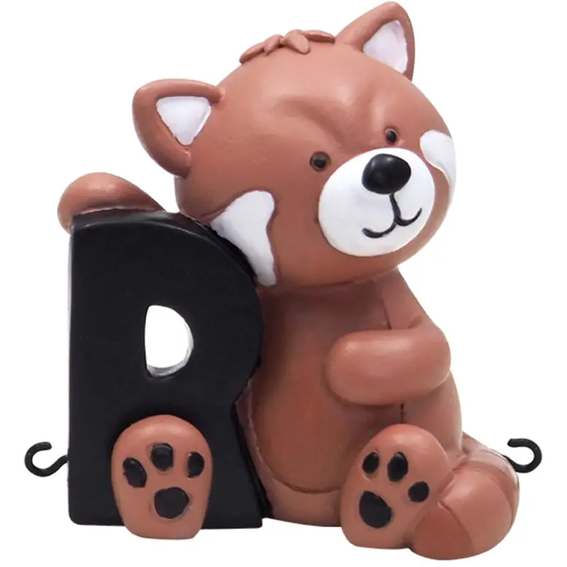 Kids By Friis R Bogstav With Rød Panda Til Navnetog 1