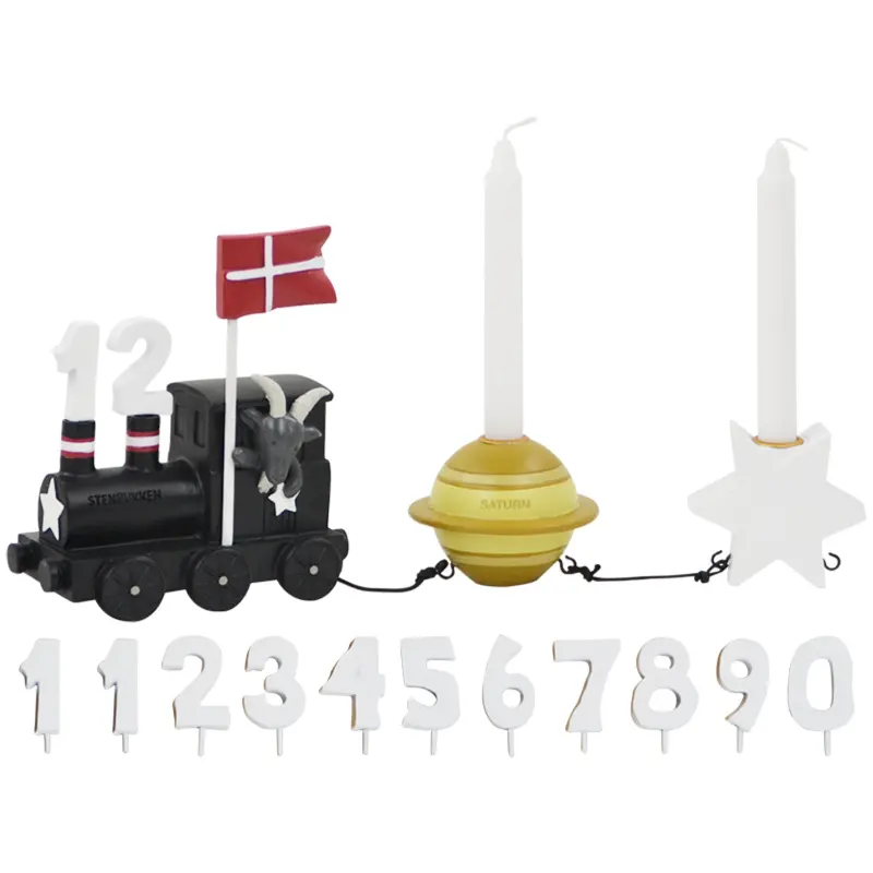 Kids By Friis Stenbukken Birthday Train M. Planet Og Stjerne 1