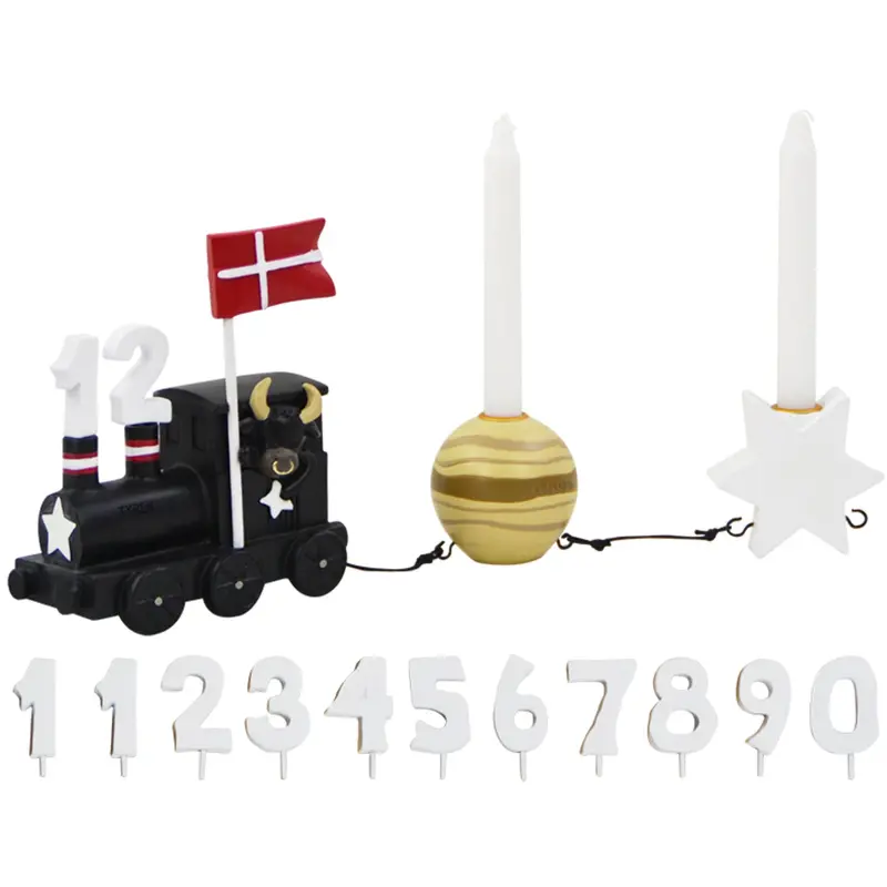 Kids By Friis Tyren Birthday Train M. Planet Og Stjerne 1