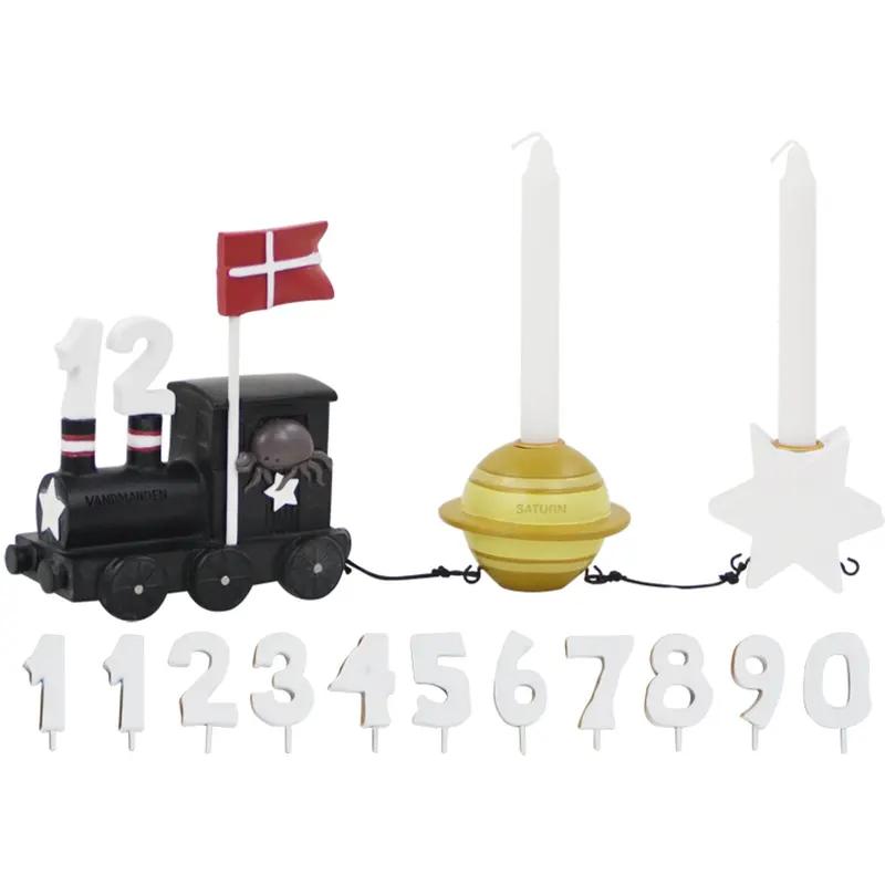 Kids By Friis Vandmanden Birthday Train M. Planet Og Stjerne 1