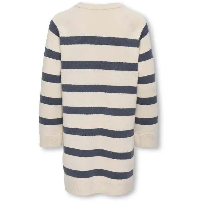 Kids Only Birch Ombre Blue Kogkelly Life L/S O-Neck Dress Knt 3
