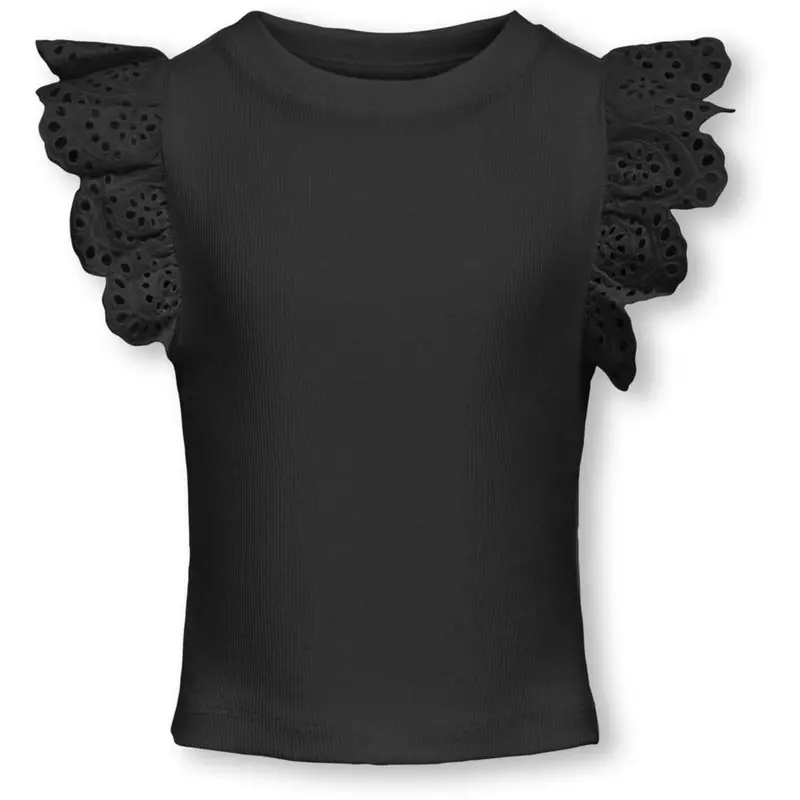 Kids Only Black Kogdrea Life S/S Top Jrs Noos 1