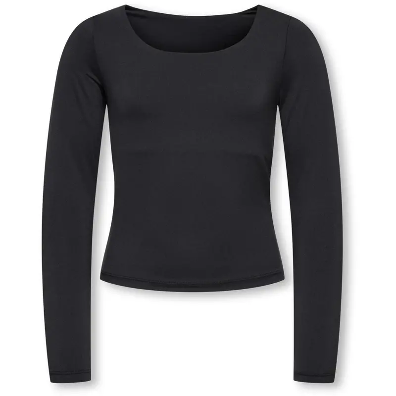 Kids Only Black Kogea L/S 2-Ways Fit Top Cs Jrs Noos 1