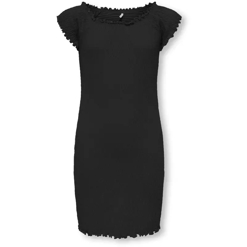 Kids Only Black Kogjojo Life Ss Dress Jrs 1