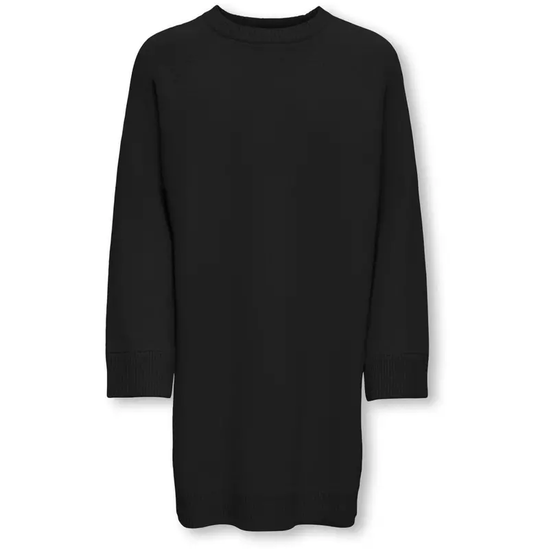 Kids Only Black Kogkelly Life L/S O-Neck Dress Knt 1