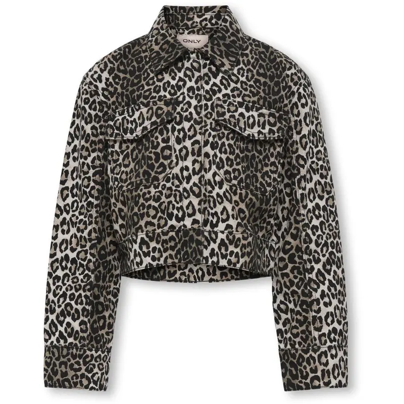 Kids Only Black Leo Sandra-Lumi Printed Jacket 1