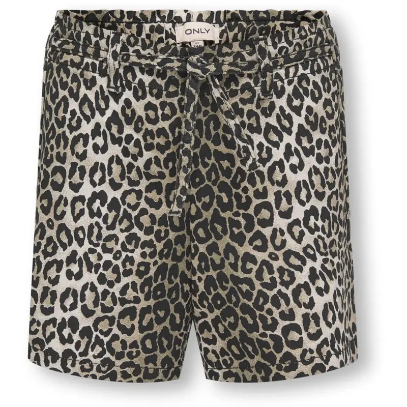Kids Only Black Leo Sandra Printed Shorts 1