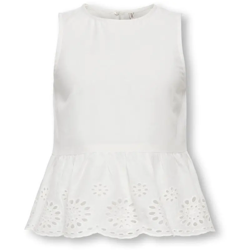 Kids Only Cloud Dancer Kogbondi Life S/L Emb Top Wvn 1