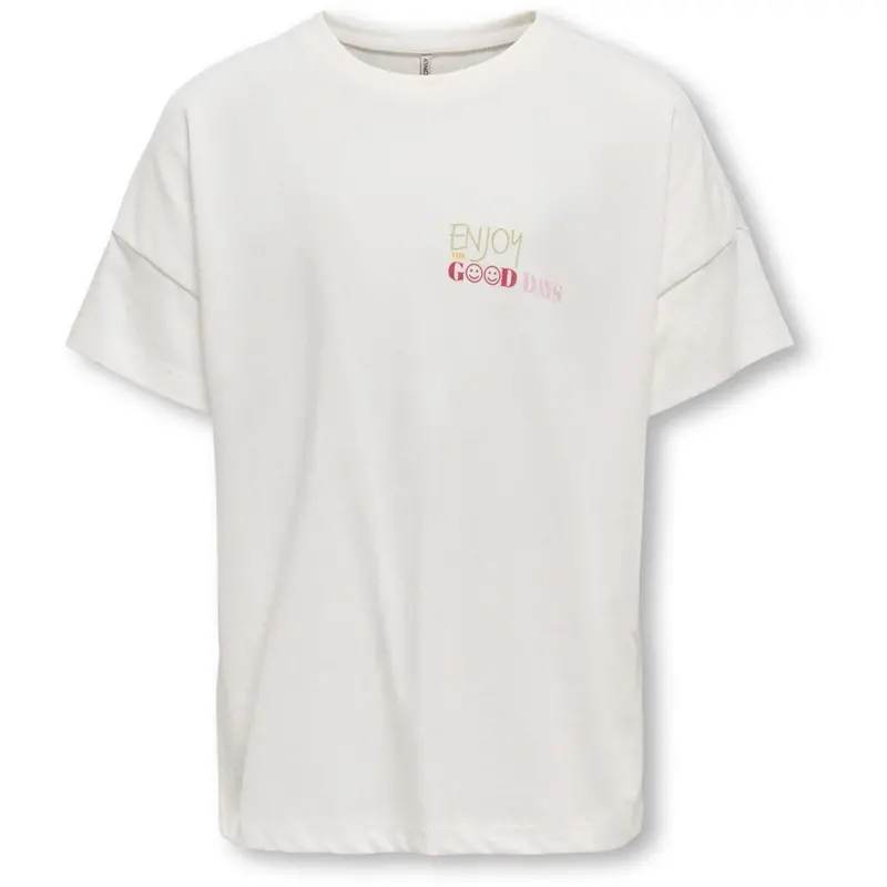 Kids Only Cloud Dancer Sun Lia Life Oversize Printed T-Shirt 1