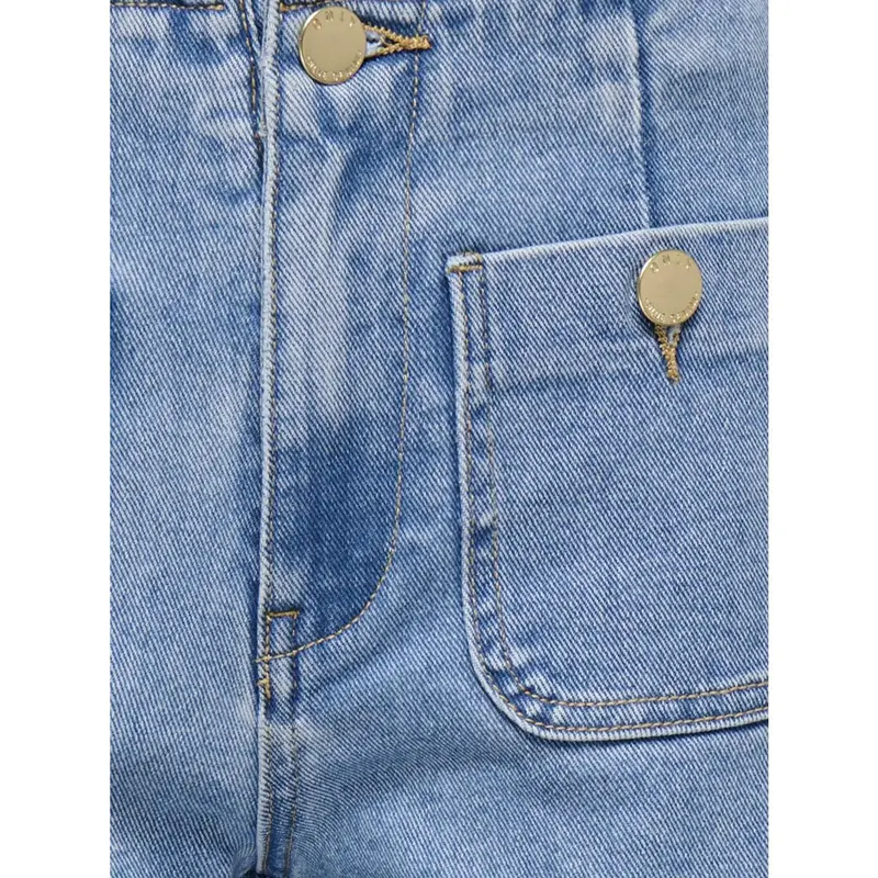 Kids Only Light Blue Denim Kogmadeline Hw Wide Pocket Dnm Gua 3