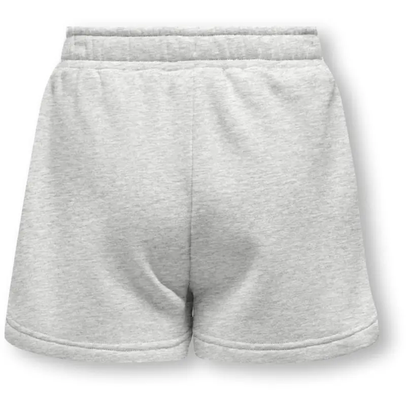 Kids Only Light Grey Melange Kogsweat String Shorts Vd Swt 3
