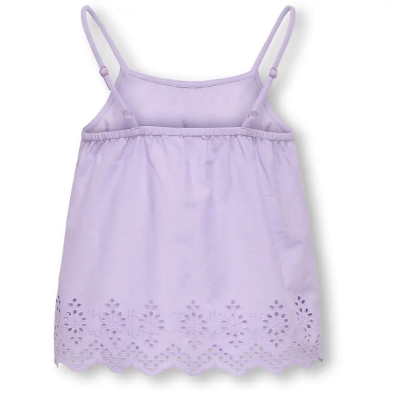 Kids Only Lilac Breeze Koglou Life Emb Singlet Wvn 3