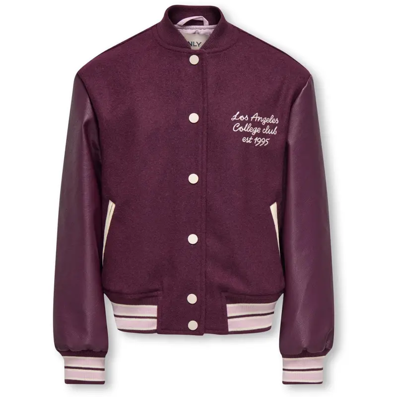 Kids Only Mauve Wine Kogwestcoast Life Bomber Otw 1