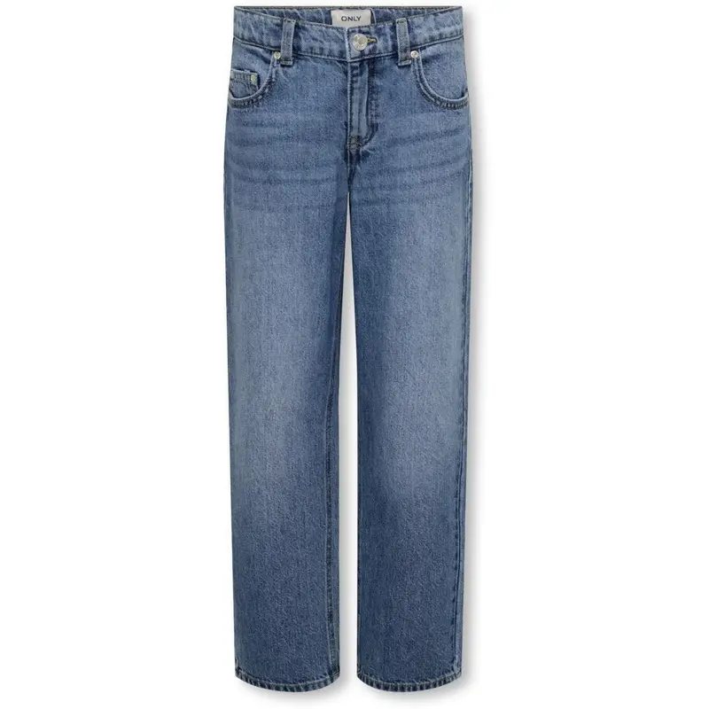 Kids Only Medium Blue Denim Koglumi Mom Straight Dnm Pim920 1