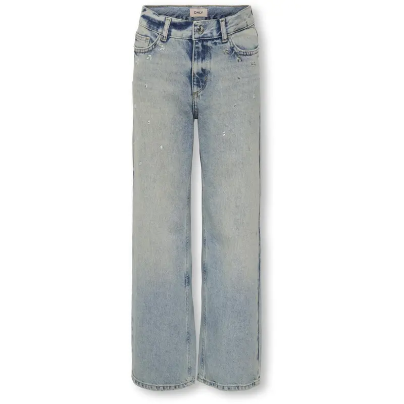 Kids Only Medium Blue Denim Rhinestones Kogella Mw Rhinestone Wide Tai518 Dnm 1