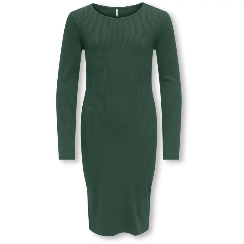 Kids Only Pineneedle Kogbelfast Life L/S Midi Dress Jrs Noos 1