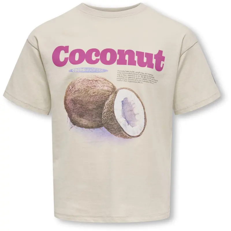 Kids Only Pumice Stone Coconut Phoebe Life Loose Fresh T-Shirt 1