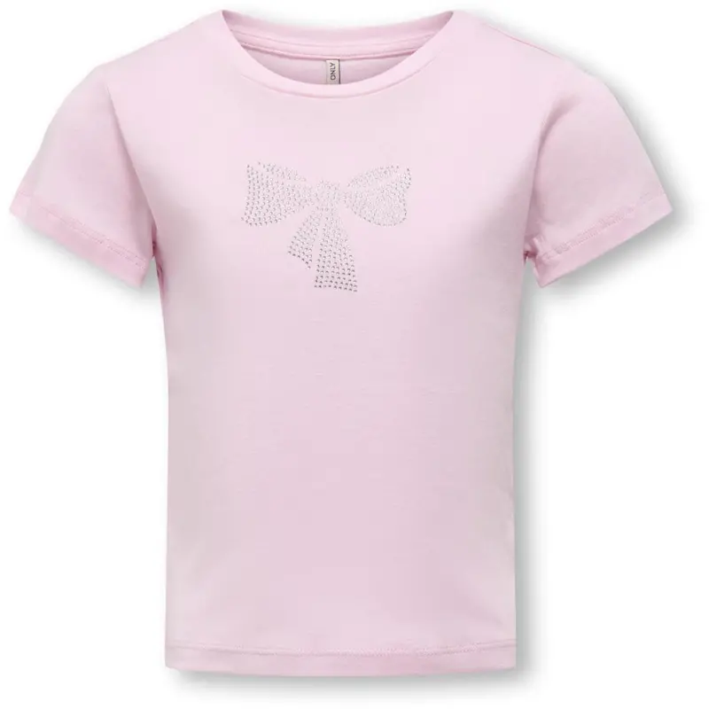 Kids Only Roseate Spoonbill Bow Kira Life Blng O-Neck Baby T-Shirt 1