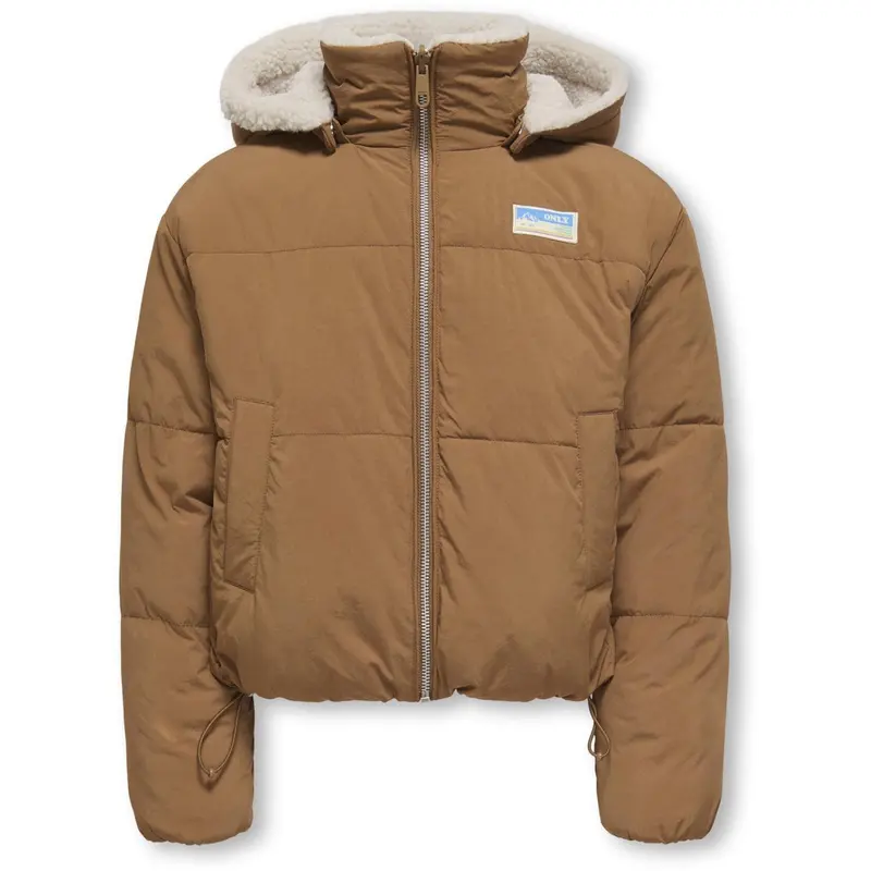 Kids Only Toasted Coconut Kogmaria Life Reversib Puffer Jacket Otw 1