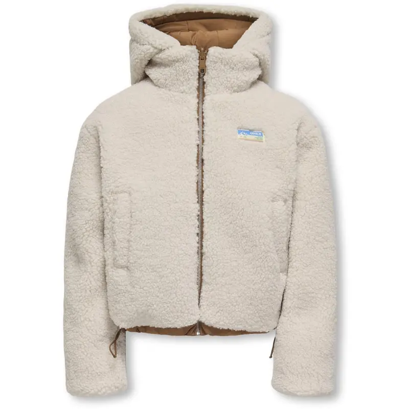 Kids Only Toasted Coconut Kogmaria Life Reversib Puffer Jacket Otw 2