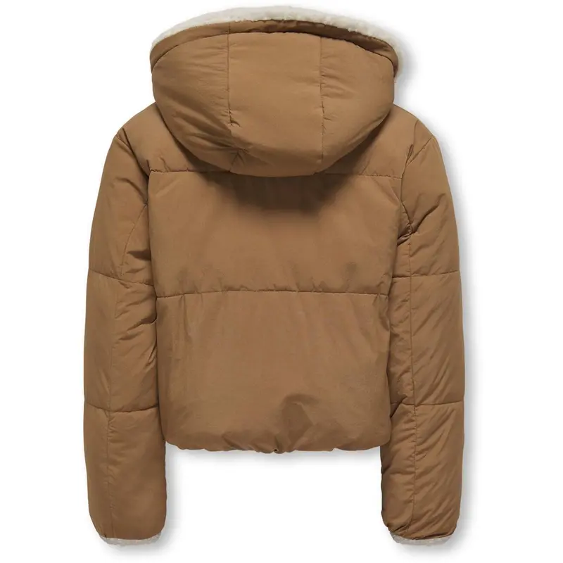 Kids Only Toasted Coconut Kogmaria Life Reversib Puffer Jacket Otw 4