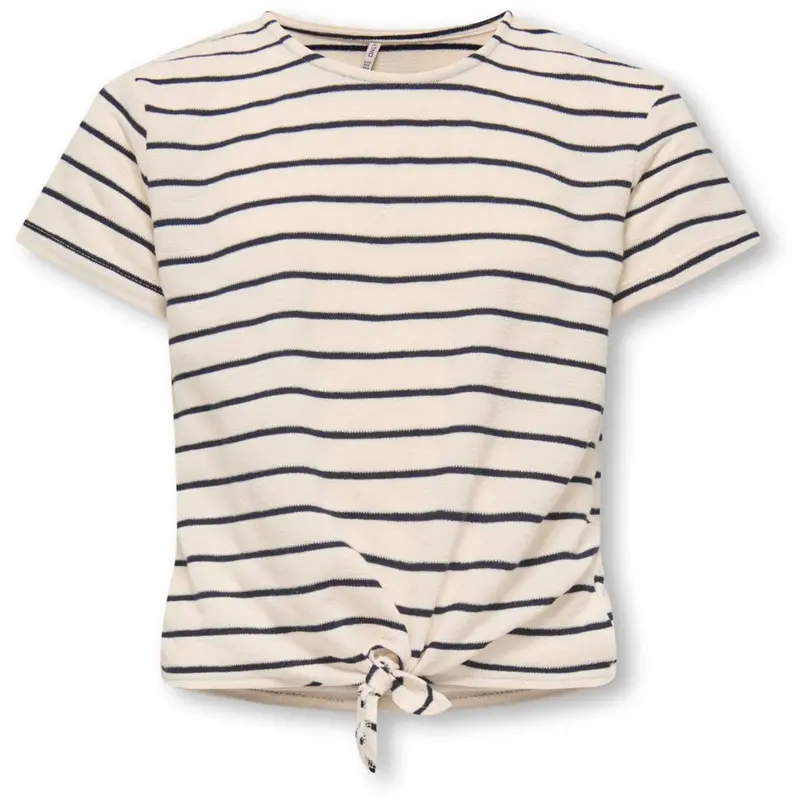 Kids Only Tofu Night Sky Kogjana Ss Striped Knot Top Jrs 1
