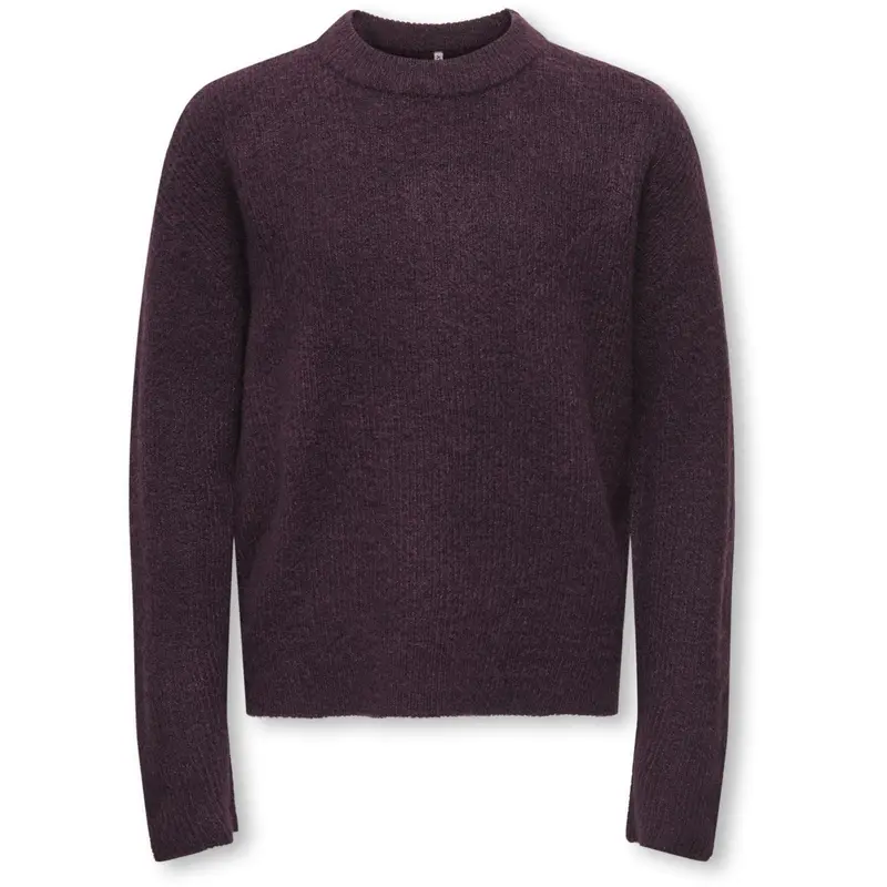 Kids Only Winetasting Melange Kogcamilla O-Neck L/S Pullover Knt 1