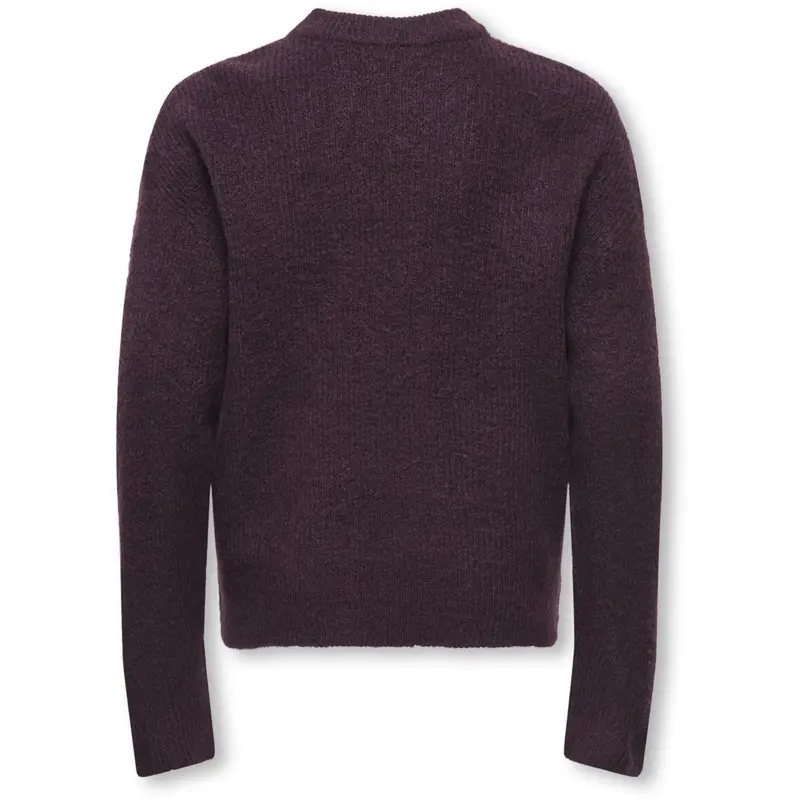 Kids Only Winetasting Melange Kogcamilla O-Neck L/S Pullover Knt 3