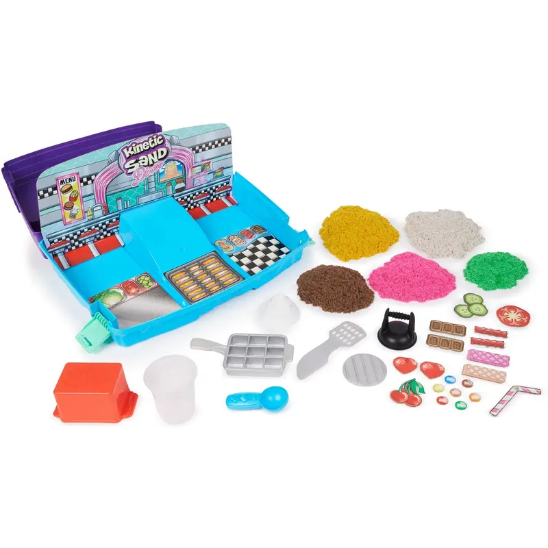 Kinetic Sand Diner Foldbar Sand Box 1