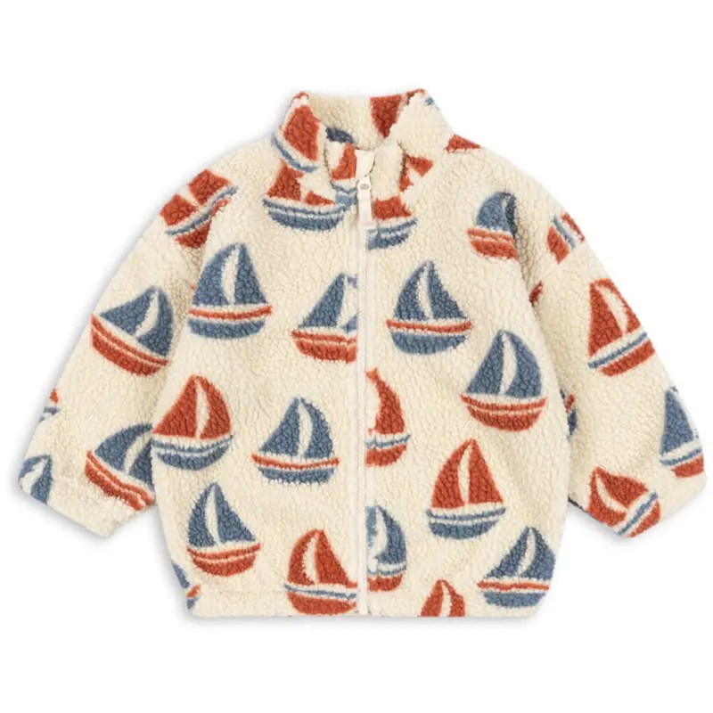 Konges Sløjd Ahoy Jody Teddy Jacket Grs 1
