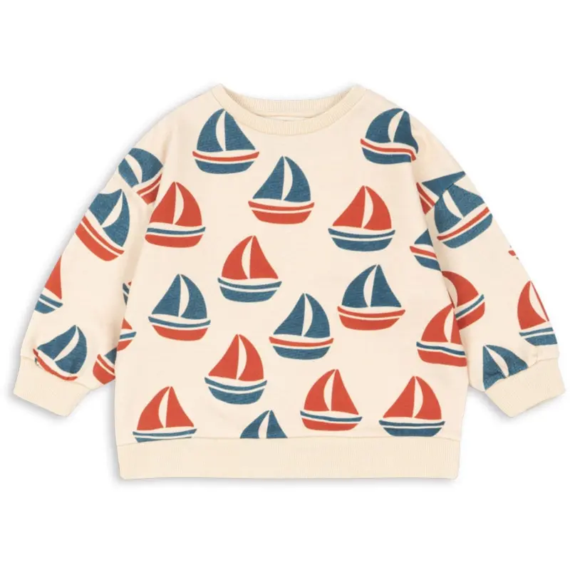 Konges Sløjd Ahoy Loupy Lou Sweat Shirt Ocs 1