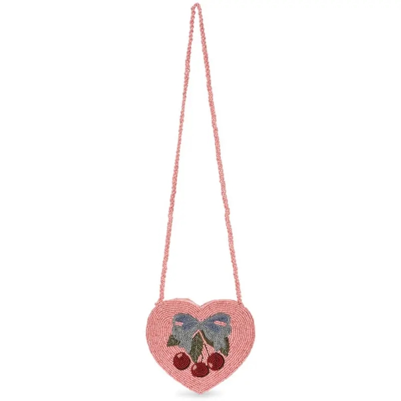 Konges Sløjd Amarena Beaded Heart Bag 1