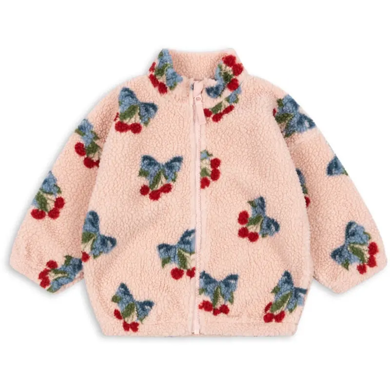 Konges Sløjd Amarena Rose Jody Teddy Jacket Grs 1