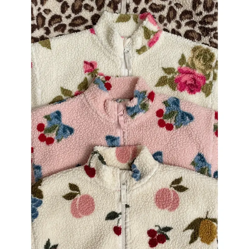 Konges Sløjd Amarena Rose Jody Teddy Jacket Grs 2